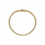 Tennisarmband Gelbgold 750 / 18K mit 4,7ct Diamanten - Bild 2 Vorschau