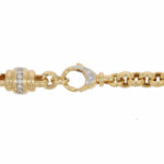 Armband Rundanker Gelbgold 750 / 18K mit ca. 0,5ct Diamanten - Bild 3 Vorschau