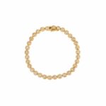 Tennisarmband Gelbgold 750 / 18K mit ca. 4ct Diamanten - Bild 2 Vorschau