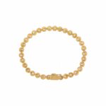 Tennisarmband Gelbgold 750 / 18K mit ca. 4ct Diamanten - Bild 4 Vorschau