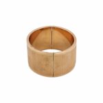 Guillochierte Armspange 17,5cm Bicolor 585/ 14K - Bild 2 Vorschau