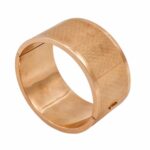 Guillochierte Armspange 17,5cm Bicolor 585/ 14K - Bild 7 Vorschau