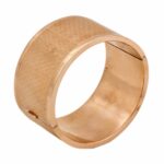 Guillochierte Armspange 17,5cm Bicolor 585/ 14K - Bild 8 Vorschau