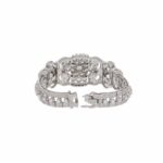 Art Deco Armband Weißgold 750 / 18K mit ca. 7,05ct DIamanten - Bild 5 Vorschau