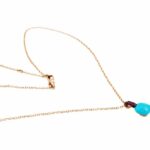 Pomellato „Capri“ Türkis Kette 41cm Rubine Roségold 750/ 18K - Bild 6 Vorschau
