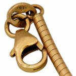 „Donut“ Collier 45cm ca. 0,31ct Diamanten Gelbgold 14K/18K - Bild 9 Vorschau
