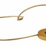 „Donut“ Collier 45cm ca. 0,31ct Diamanten Gelbgold 14K/18K - Bild 5 Vorschau