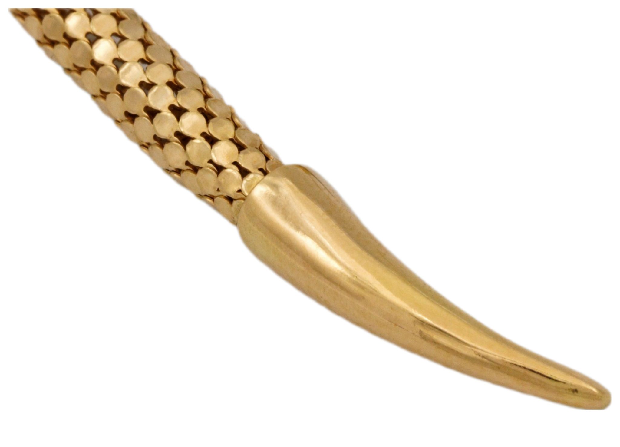Armband „Schlange“ 23cm Diamanten Gelbgold 750/ 18K - Bild 4