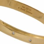 Piaget „Possesion“ Armreif 17cm ca.0,25ct Diamanten Gelbgold 750/ 18K - Bild 8 Vorschau