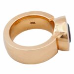 Jochen Pohl Rhodolit Ring Gr. 55 Roségold 750/ 18K - Bild 4 Vorschau