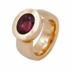 Jochen Pohl Rhodolit Ring Gr. 55 Roségold 750/ 18K - Bild 6 Vorschau