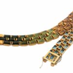 Multicolor Armband 18,5cm Farbsteinverlauf Gelbgold 750/ 18K - Bild 6 Vorschau