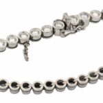 Wempe „Everloving Moonriver“ Tennisarmband 18,5cm ca. 3ct Diamanten Weißgold 18K - Bild 7 Vorschau