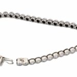 Wempe „Everloving Moonriver“ Tennisarmband 18,5cm ca. 3ct Diamanten Weißgold 18K - Bild 12 Vorschau