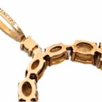 Citrin Kette 48cm ca.0,20ct Diamanten Gelbgold 585/ 14K - Bild 5 Vorschau