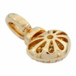 Herz Anhänger ca. 1,10ct Diamanten Gelbgold 750/ 18K - Bild 3 Vorschau