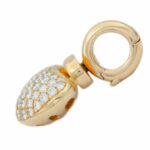 Herz Anhänger ca. 1,10ct Diamanten Gelbgold 750/ 18K - Bild 4 Vorschau