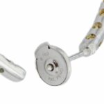 Multicolor Creolen Saphire Weißgold 585/ 14K - Bild 6 Vorschau