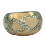 De Lazzari „Herz“ Ring Gr.53 ca. 1,20ct Diamanten Roségold 750/ 18K - Bild 3 Vorschau