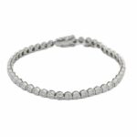 Wempe „Everloving Moonriver“ Tennisarmband 18,5cm ca. 3ct Diamanten Weißgold 18K - Bild 2 Vorschau
