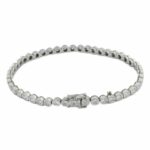 Wempe „Everloving Moonriver“ Tennisarmband 18,5cm ca. 3ct Diamanten Weißgold 18K - Bild 5 Vorschau