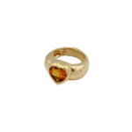 Piaget Herz Citrin Ring Gr.53 Gelbgold 750 / 18K - Bild 2 Vorschau
