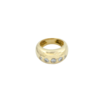Ring Gr. 52,5 Gelbgold 750 / 18K mit ins. ca. 0,94ct Diamanten - Bild 5 Vorschau