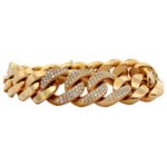 Pavée Panzerarmband Roségold 750 / 18K mit ca. 2,48ct Diamanten - Bild 6 Vorschau