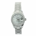 Rolex Lady-Datejust Ref. 179136 Platin Full Set 2007 no Stretch Vorschau