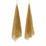 Tiffany & Co. Mesh Netzohrringe in Schalform Gelbgold 750 / 18K - Bild 4 Vorschau