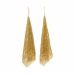 Tiffany & Co. Mesh Netzohrringe in Schalform Gelbgold 750 / 18K - Bild 5 Vorschau