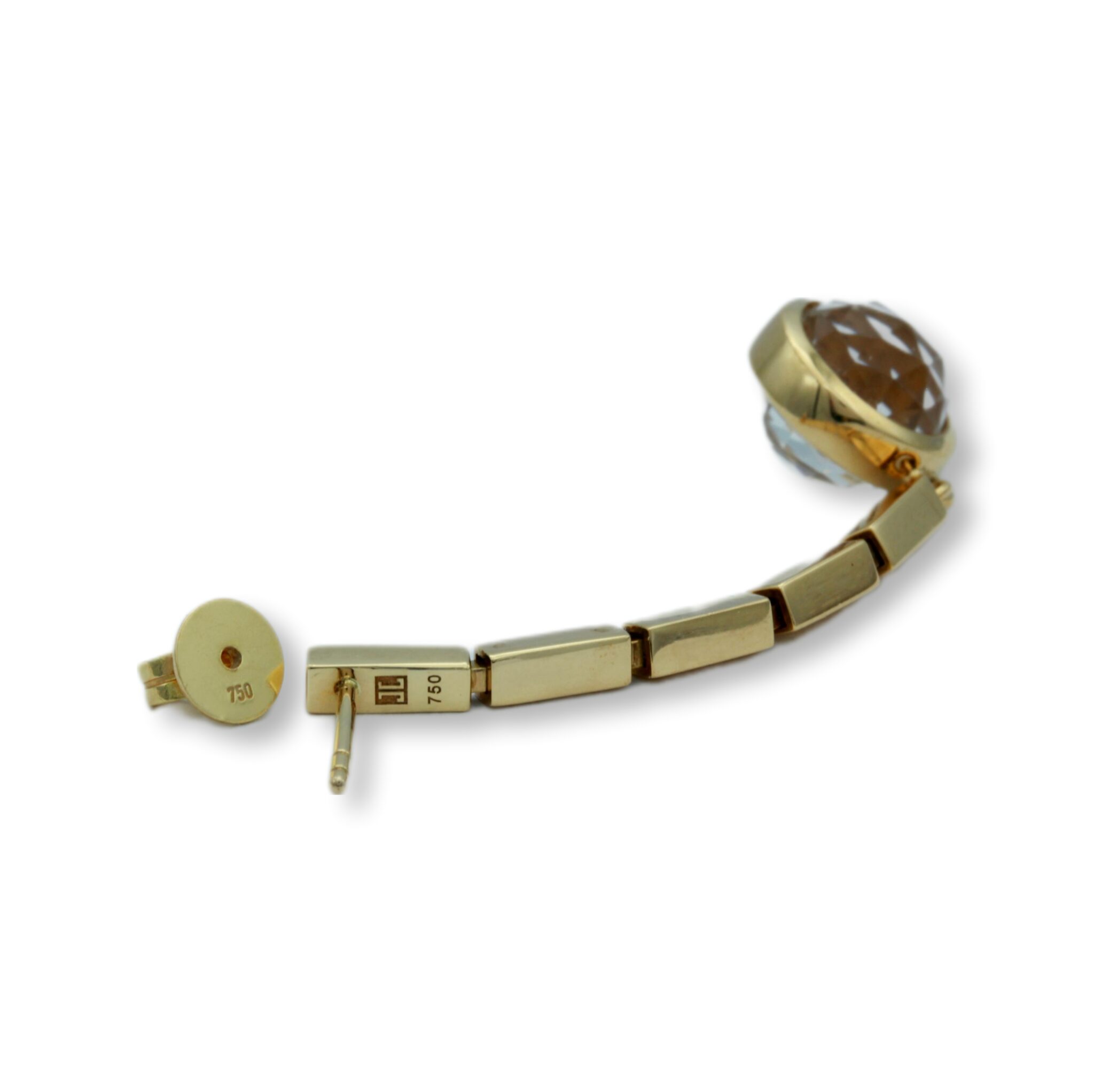 Jette Joop Ohrhänger Gelbgold 750/18Kt. - Bild 4