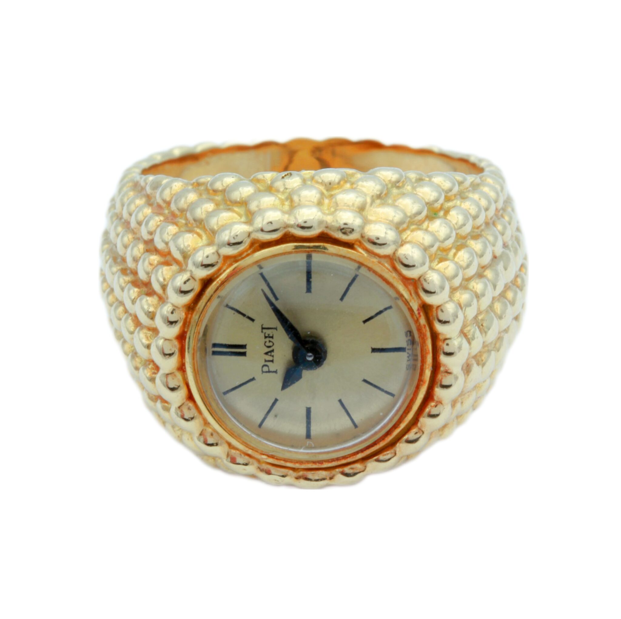 Piaget Vintage Uhrenring Gelbgold 750 / 18 Kt. Gr. 55 - Bild 2
