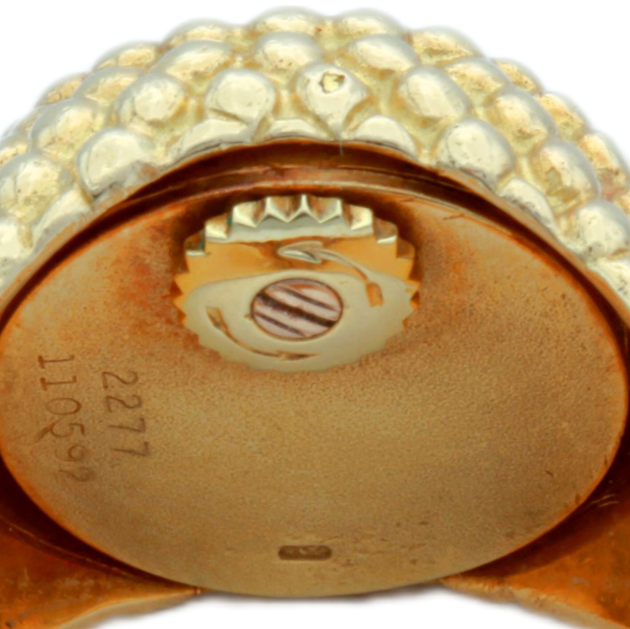Piaget Vintage Uhrenring Gelbgold 750 / 18 Kt. Gr. 55 - Bild 5
