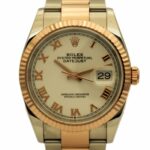 Rolex Datejust 36 Certified Ref. 126231 2019 – Fullset – Rosegold – Stahl - Bild 3 Vorschau
