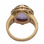 Bulgari Parentesi Ring mit Amethyst und Diamanten | Gr. 50 | 750/- Roségold - Bild 2 Vorschau