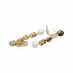 Bulgari Allegra Ohrhänger Gelbgold 750 / 18K mit 0,27ct Diamanten - Bild 2 Vorschau