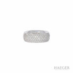 Bandring Gr.55 Weißgold 750 / 18K mit ca.1,2ct Diamanten Vorschau