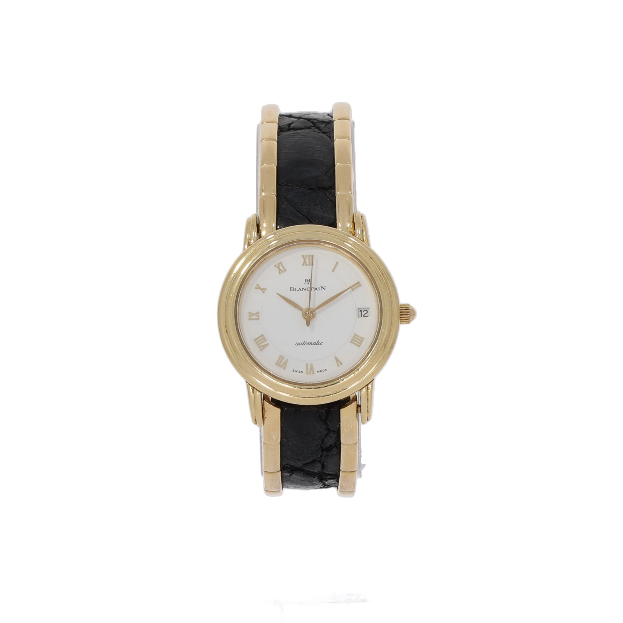 Blancpain Villeret Lady 26mm Gold 18K automatic with Wempe Bracelet Gold 18K - Bild 2