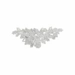 „Blütenform“ Brosche ca. 9,5 ct Diamanten Platin 950 Vorschau