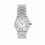 Cartier Ronde Solo de Cartier Ref 2933 mit Papieren Dez/2009 Super Zustand Vorschau