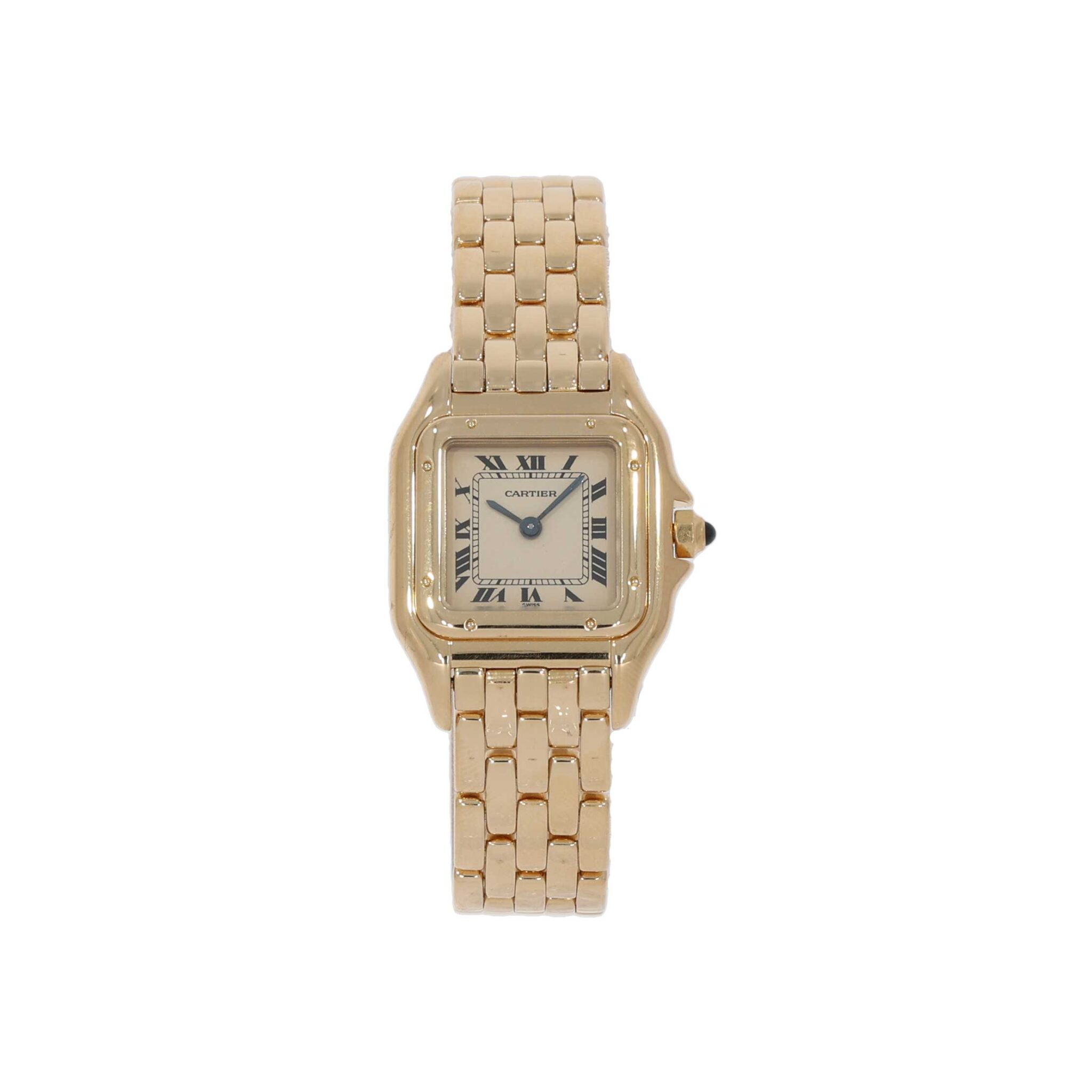 Cartier Panthère Ref. 1070 Gold 18K 1990s Vintage watch Mint Condition