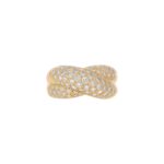 Cartier Diamond Crossover Ring Gr.52 Gelbgold 750 / 18K mit 1,5ct Diamanten Vorschau
