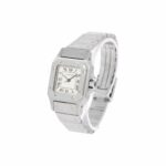 Cartier Santos Lady 24mm Steel complete overhauled 10/2023 ca. 1990 - Bild 2 Vorschau