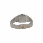 Cartier Santos Galbée Lady Ref. 1567 in Steel and Gold 18K Quarz Vintage watch - Bild 6 Vorschau