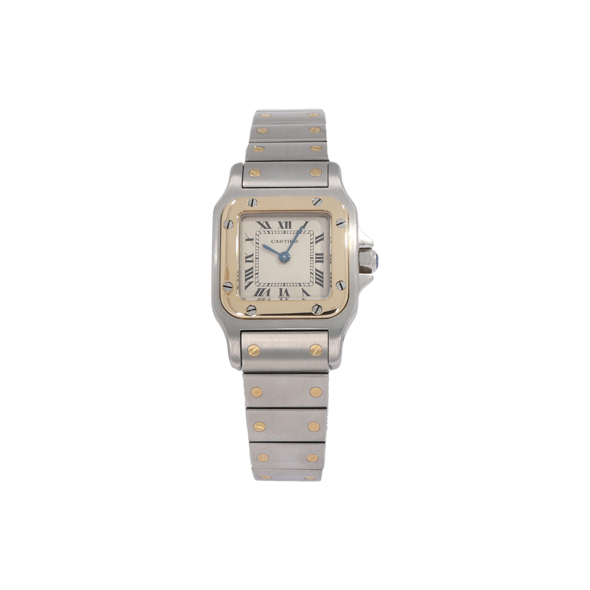 Cartier Santos Galbée Ref. 166930 Stahl/Gold Quarz ca. 1996 Vintage Watch