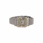Cartier Santos Galbée Ref. 166930 Stahl/Gold Quarz ca. 1996 Vintage Watch - Bild 4 Vorschau