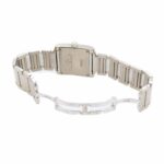 Cartier Tank Française 750 Weißgold – Diamanten – Diamonds White Gold - Bild 9 Vorschau