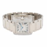 Cartier Tank Française 750 Weißgold – Diamanten – Diamonds White Gold - Bild 6 Vorschau
