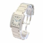 Cartier Tank Française 750 Weißgold – Diamanten – Diamonds White Gold - Bild 3 Vorschau